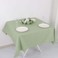 thumbnail image 6 of Efavormart 54x54" Sage Green Wholesale Linens Seamless Polyester Square Linen Tablecloth For Wedding Banquet Party Restaurant, 6 of 10