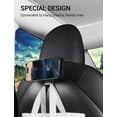 thumbnail image 4 of SURJDE Tesla Model Y Model 3 Model S Model X LR/Plaid Tablet Holder Headrest Tablet Mount Headrest Stand Cradle Accessories, 4 of 7