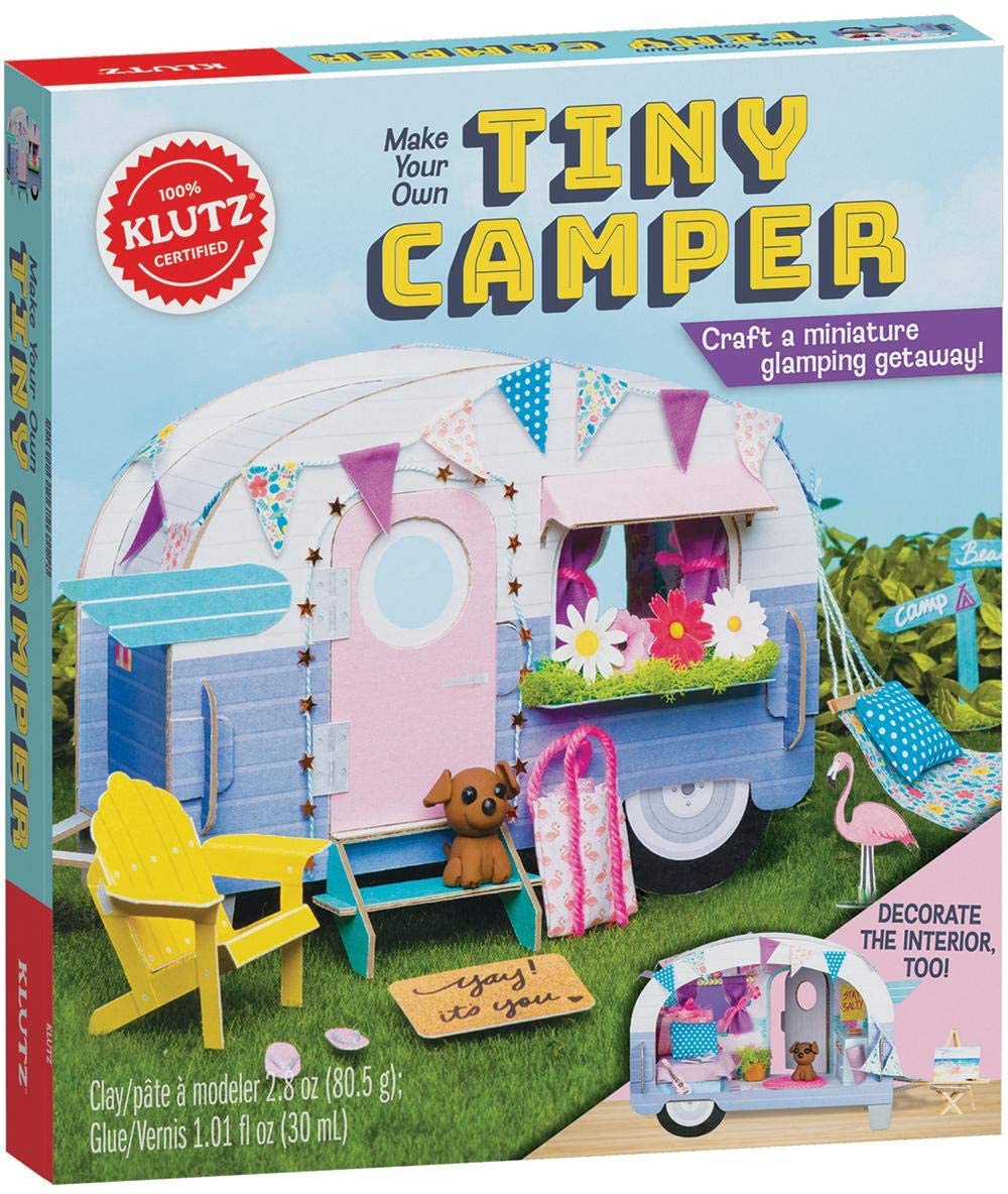 Klutz Make Your Own Tiny Camper Book & Activity Craft Kit