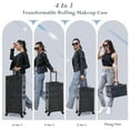 thumbnail image 4 of Estuche de maquillaje Rolling Stagiant 4 en 1 con ruedas y cierre con llave, 4 of 7
