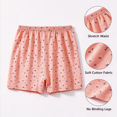 thumbnail image 6 of Qulqfy 100% Cotton Underwear for Women High Waisted Boyshorts Stretch Soft Breathable Floral Boxer Briefs Pantys for Women M, 6 of 7