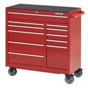 41" Red 11-Drawer Tool Cabinet