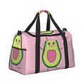 thumbnail image 2 of Kdxio Cute Avocado Travel Duffel Bag Gym Bag Weekender Travel Bag Gym Bag for Women &Men Airplane Travel Essentials for Flying, 2 of 7