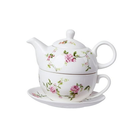 

coffee kettle China Teapot 350ML Porcelain Tea Warmer Teapot Chinese tea pot ceramic teapot water kettle Retro Water Kettle Teapot Tea Coffee Pot Camping Ceramic Tea Kettle 400ml style B