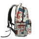 thumbnail image 3 of Fotbe Patchwork In Country Style Mochila Casual con Estampado para Escuela, Viajes y Actividades al Aire Libre - Duradera, Ligera y Cómoda, 3 of 5