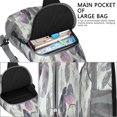 thumbnail image 3 of Boho Floral Crossbody Backpack Vintage Artistic Sling Bag for Students and Outdoor Use, 3 of 6
