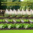 thumbnail image 5 of Automatic Drip Irrigation Kit, 100FT Garden Watering System with 16 Adjustable Copper Nozzles & Atomizing Sprinklers for Raised Beds, Greenhouse, Lawn, Yard - Water Saving DIY Irrigation System, 5 of 9