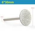 thumbnail image 1 of 1Pc Diamond Burr Bit Available In 6 30Mm Sizes For Carving Grinding And Polishing Of Glass Jade Marble Ceramic And More, 1 of 6