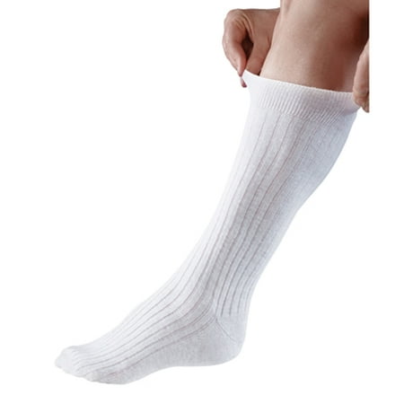 

Silvert s Women 2 Pack Lightweight Care Socks L White