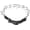 Nylon, variant on Chrome Plated Prong Collar for Dogs, Small - Adjustable, No-Choke and No Pull Dog Collar with Removable Links - Pinch Collar for Dogs Under 20 lbs and 14" Neck Width