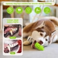 thumbnail image 4 of Juguetes para perros PIFFZEDO Tough Squeaky para masticadores agresivos, color verde, 4 of 9