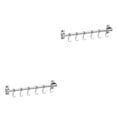 thumbnail image 2 of Transemion Support d'Ustensiles de Cuisine Gain de Place pour Rangement Organisé Argent Poteau Simple+40cm+6 2Ensemble, 2 of 6