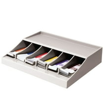 BankSupplies Bill Strap Rack | Champagne | Money Band Organizer |