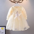 thumbnail image 1 of Primavera otoño vestidos infantiles para niñas trajes de Navidad dibujos animados Frozen Elsa Puff manga princesa vestido fiesta de cumpleaños vestido de graduación 5T (Tag130) Gao Jinjia LED, 1 of 2