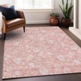 thumbnail image 6 of Addison Rugs Mayfield Washable Transitional Floral Pink Rectangle Rug, 10' x 14', 6 of 6