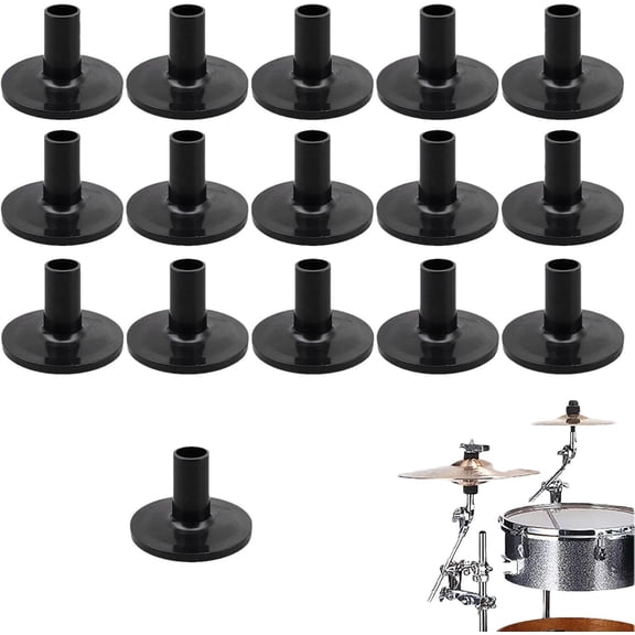 Drum Cymbal Sleeves – Replacement Parts for Cymbal Holders, Drum Kit Accessories(RL 16 PCS)