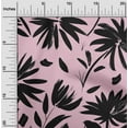 thumbnail image 2 of oneOone Cotton Poplin Light Pink Fabric Leaves & Floral Sewing Craft Projects Fabric Prints By Yard 42 Inch Wide, 2 of 6