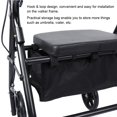 thumbnail image 3 of Zerodis Walker Bag Universal Fit for Walkers, Scooters or Rollator Walkers for Seniors or Elderly Adult Folding Walker Accessories, 3 of 8
