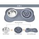 thumbnail image 2 of Comedero lento para mascotas 3 en 1 para perros y gatos con fondo antideslizante que promueve una alimentación saludable para mascotas pequeñas y medianas L (500 ML/tazón) esquí esquí Gafas de esquí, 2 of 5