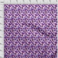 thumbnail image 4 of oneOone Cotton Poplin Purple Fabric Mushroom Sewing Craft Projects Fabric Prints By Yard 42 Inch Wide, 4 of 5