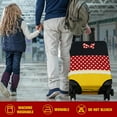 thumbnail image 5 of Luggage Cover Protector Travel Suitcase Covers Protective Skin for Carry On Baggage Fit 22-24 Inch Luggage, 5 of 6