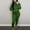 Army Green, variant on Women Two Piece Outfits 2025 Casual Sweatsuits Tracksuit Solid Lounge Hoodie Sweatshirts and Jogger Pants Sets