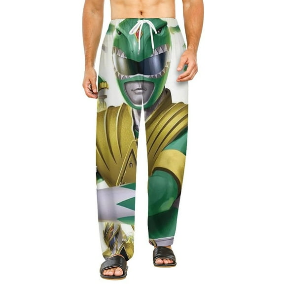 Power Rangers Pajamas Pants 3D Printing Wide Leg PJ Pant Loungewear Casual Comfy Sleepwear Lounge Pants for Men WomenS