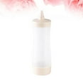 thumbnail image 6 of HEATSHAKING 1Pcs Beige Squeeze Bottle 350ML Large Capacity for Condiments in Kitchen, 6 of 8
