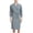Gray, variant on Mens Knit Lightweight Kimono Spa & Bath Robes for Men - Quick Dry Soft Loose Casual V-neck Sleepwear Nightgown