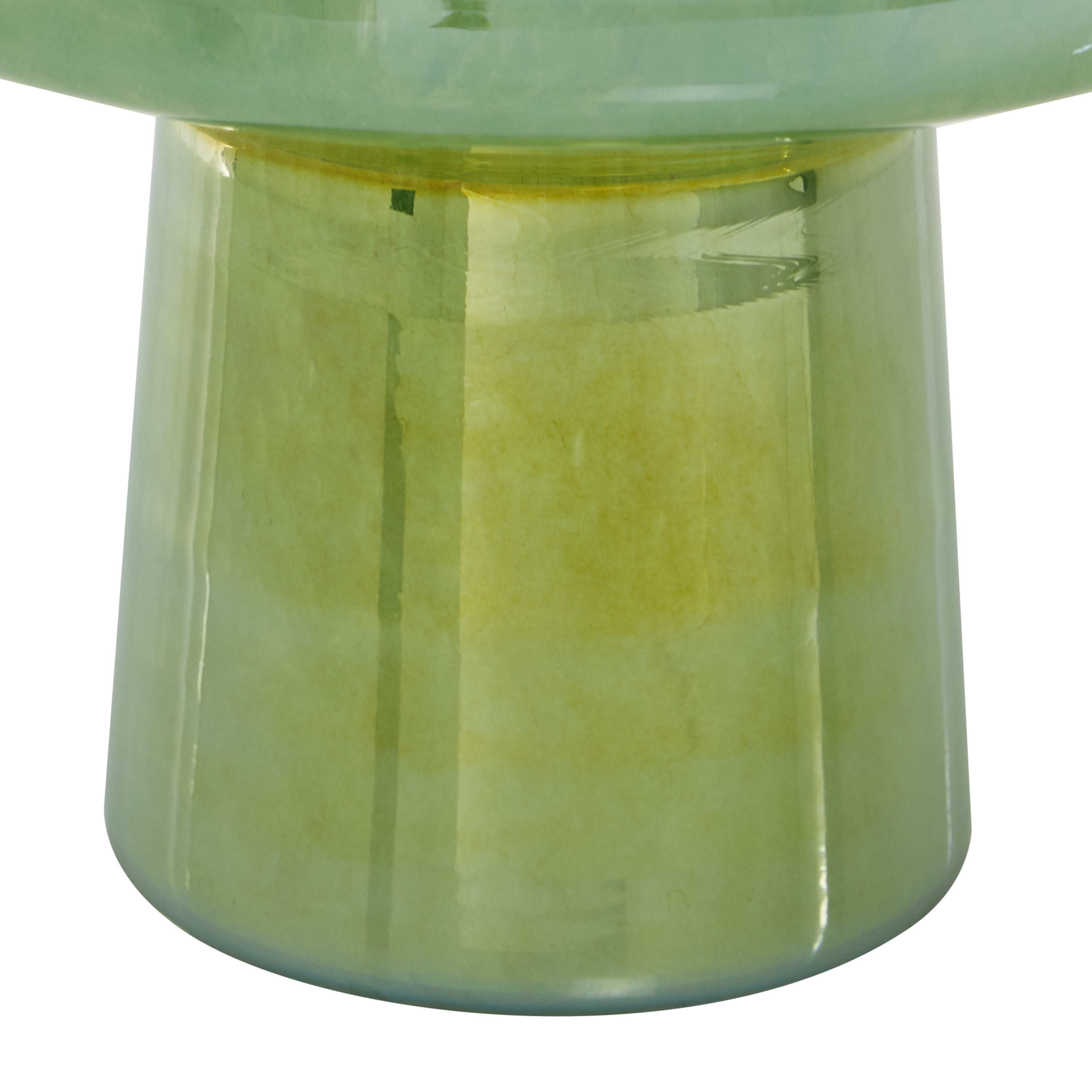 The Novogratz 13" Green Glass Vase - image 5 of 7