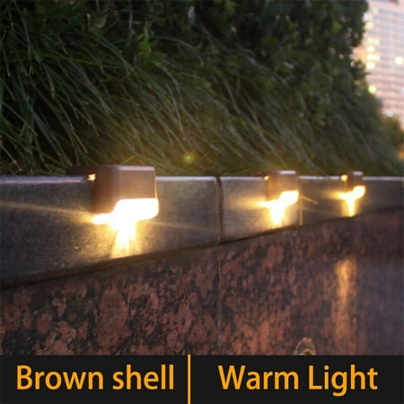 

Solar LED Deck Lights Path Outdoor Garden Patio Pathway Stairs Step Fence Lamp
