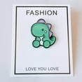 thumbnail image 3 of Cute Brooch Lapel Pin Badge for Women Gift Dinosaur Enamel Pin, 3 of 11