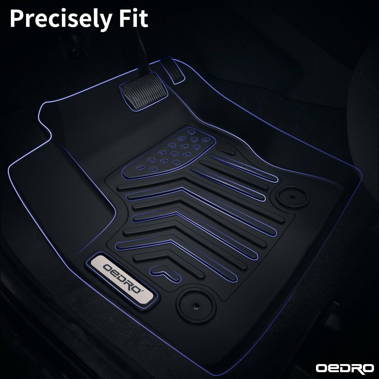 RVNI Floor Mats Liner 3 Rows Set for 2018-2024 Expedition 2nd Row Bucket Seats