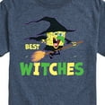thumbnail image 3 of SpongeBob SquarePants - Best Witches - Men's Short Sleeve Graphic T-Shirt, 3 of 6