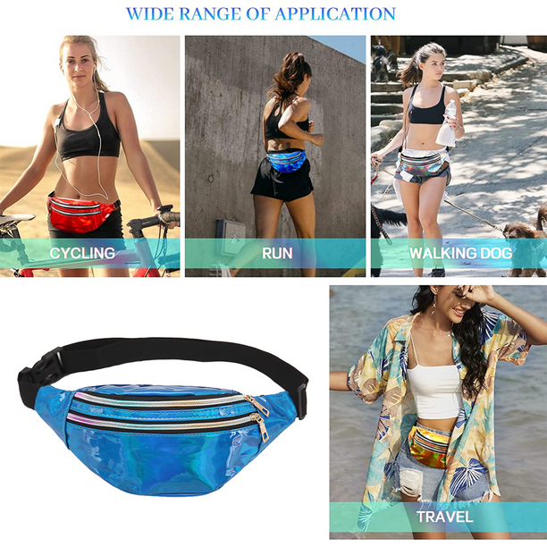 Shiny fanny pack sale