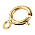 thumbnail image 1 of Maytalsory Spring Ring Clasp Jewelry Bracelet Bangle Necklace Buckle DIY Making Replacement Finding Spare Part Accessories 6mm, 1 of 6