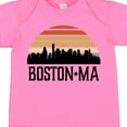 thumbnail image 4 of Inktastic Boston Massachusetts Skyline Sunset Boys or Girls Baby Bodysuit, 4 of 5