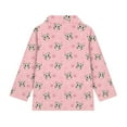 thumbnail image 5 of Psesaysky Cute Owls Print Girls Long Sleeve Shirts Quarter Zip Pullover Quick Dry Athletic Shirts Kids Basic Tees Workout Yoga Tops Active Clothes for Teens 6-7 Years, 5 of 6