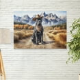 thumbnail image 2 of Welcome Fall Western Cowboy Cane Corso Enjoys Majestic Autumn Horizontal Matte Canvas Poster Italian Mastiff Dog Lover Gifts Idea Wall Art Home Decor - 01007, 2 of 5