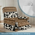 thumbnail image 3 of Kuiaobaty Leopard Aztec Print Recliner Chair Cover that Stay in Place Breathable Reclining Sofa Slipcover Durable Reclining Slipcover Stretch Recliner Couch Cover with Pocket for Living Room, 3 of 8