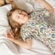 thumbnail image 5 of Balery Floral Conjunto de Pijama Infantil de Manga Corta con Estampado – Ropa de Dormir de Algodón Suave-Large, 5 of 6