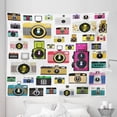 thumbnail image 1 of Colorful Tapestry, Vintage Old Fashioned Photo Cameras Hobby Studio Themed Graphic Design, Fabric Wall Hanging Decor for Bedroom Living Room Dorm, 5 Sizes, Multicolor, by Ambesonne, 1 of 1