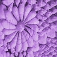 thumbnail image 1 of Ahgly Company Indoor Square Patterned Violet Purple Area Rugs, 7' Square, 1 of 6
