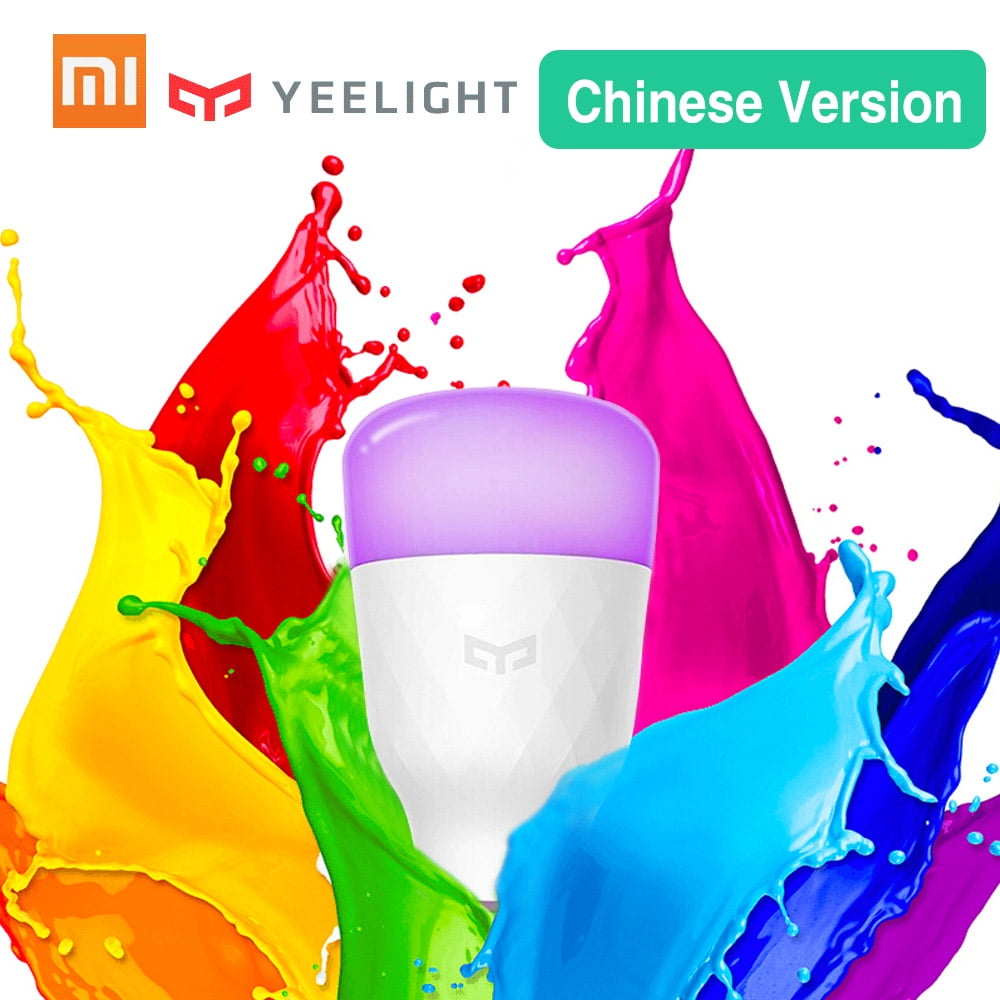 xiaomi yeelight led colorful smart bulb