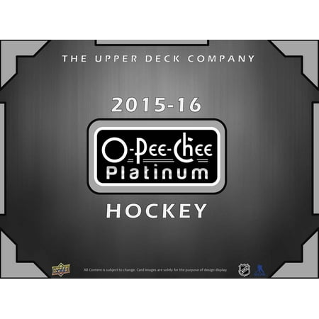 15-16 Upper Deck Opc Platinum Hockey Val
