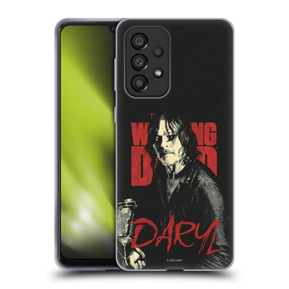 Head Case Designs Officially Licensed AMC The Walking Dead Season 10 Character Portraits Daryl Soft Gel Case Compatible with Samsung Galaxy A33 5G (2022)