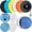 5 Inch, variant on 13 count Buffing Pads 3 Inch Polishing Pad Kit Polish Pads Wax Buffer Polisher Attachment for Drill