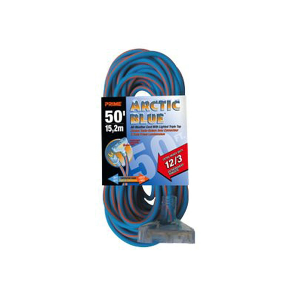 Prime Artic Blue All Weather Extension Cord LT630830 Cold Weather