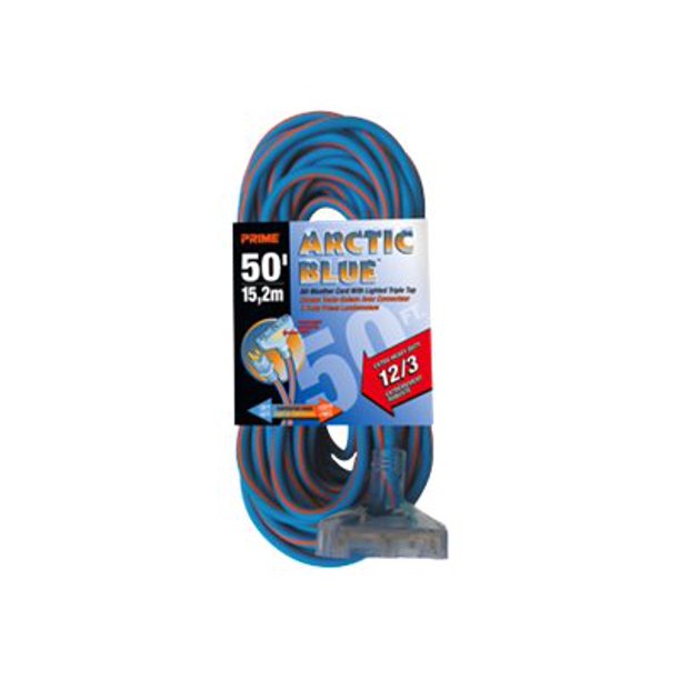 Prime Artic Blue All Weather Extension Cord LT630830 Cold Weather