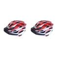thumbnail image 3 of Youkk Cycle Ajustable pour Hommes - Résistance aux Impacts Texture Douce Doublure Confortable Léger Poids Léger Maille Rouge Blanc 2 Ensembles, 3 of 6